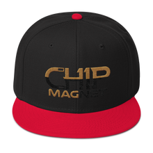 Load image into Gallery viewer, Black/Old Gold Snapback