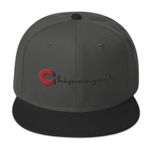 Load image into Gallery viewer, CMagnet! Red/Blk Snapback