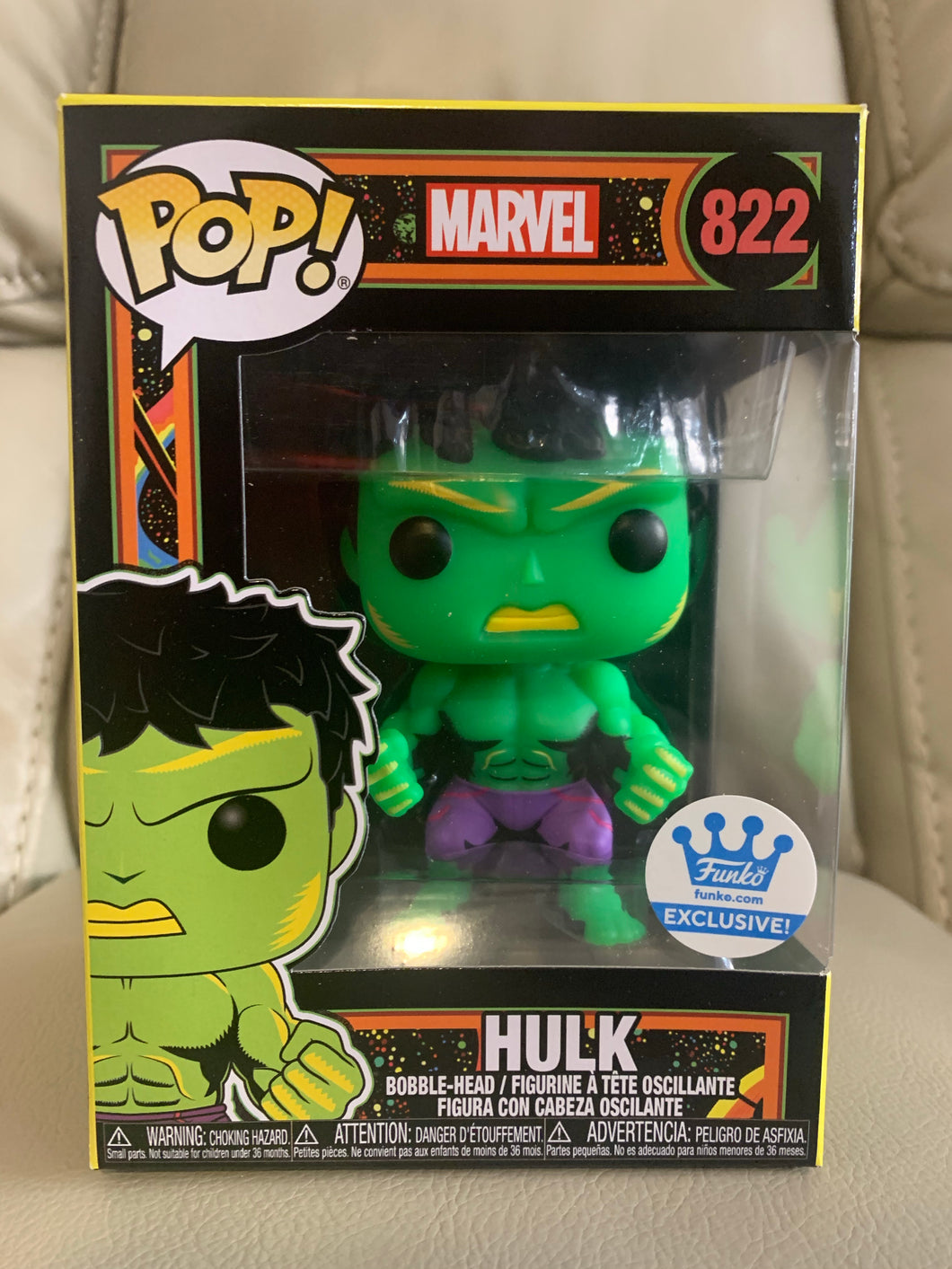 Funko Pop! Black Light Hulk