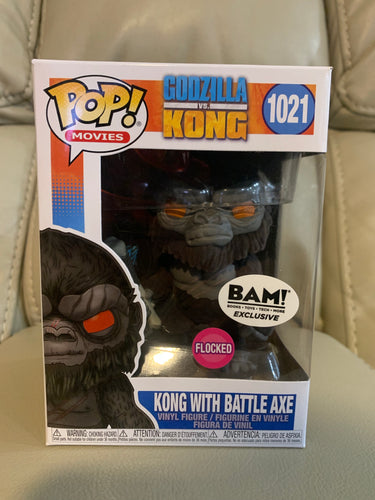 Funko Pop! Kong w/ Battle Axe (Flocked)