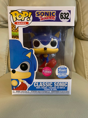 Funko Pop! Classic Sonic (Flocked)
