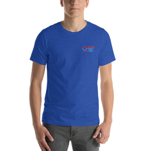 Red/Blue Stitched Logo