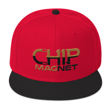 Load image into Gallery viewer, Black/Old Gold Snapback